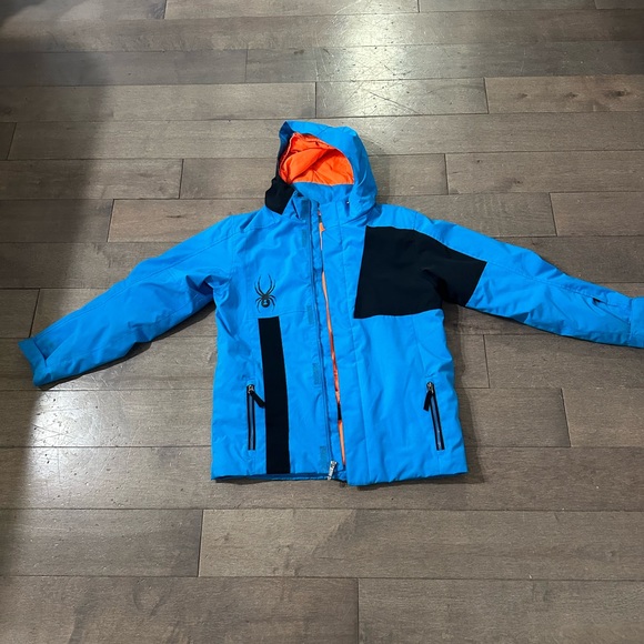 Spyder winter jacket coat size 18 youth boys - Picture 2 of 9